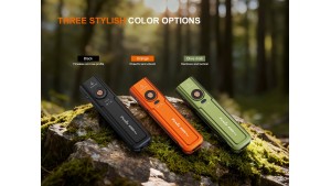 Fenix E06R Pro - Lanternă EDC Flat - 1600 Lumeni - 160 Metri - Black